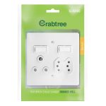 Classic Switch Socket Combo 4×4 16A & 2x New RSA - Image 2
