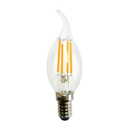 Candle LED Lamp Pigtail Filament 4.5W 2700K SES
