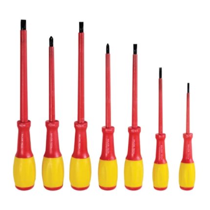 Insulated Screwdriver Set 7-Piece 1000V
