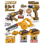 Cordless Combo B & Blower, Grinder, Drill - Image 2