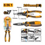 6-in-1 Multifunction Industrial Long Nose Pliers