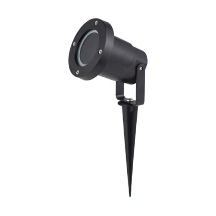 Outdoor LED Spot Light on Spike Black 1x GU10